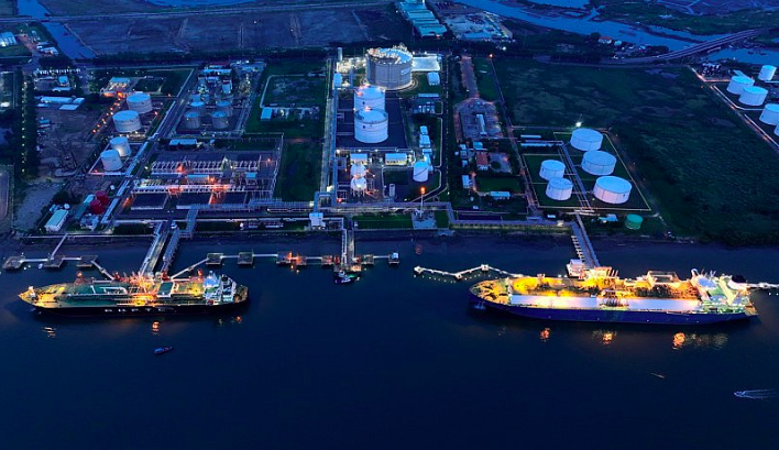 PV GAS hoàn thành tiếp nhận gần 70.000 tấn LNG đầu tiên về kho Thị Vải